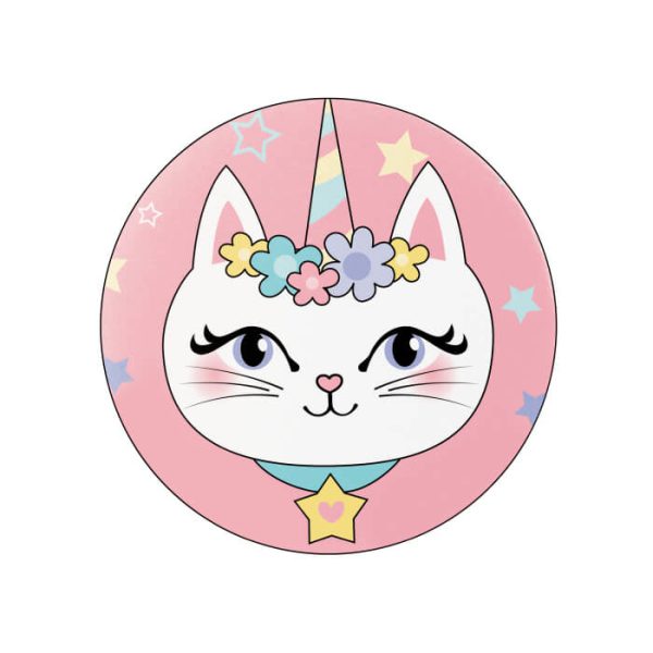 תמונה אכילה עגולה חתול חד קרן 1