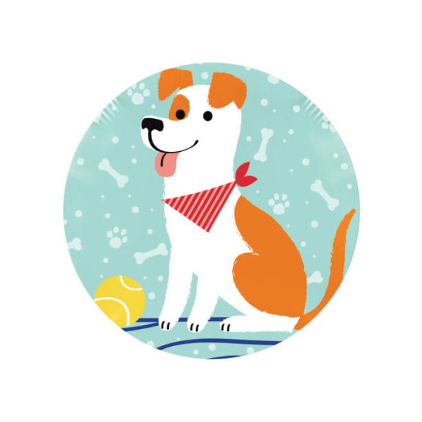 תמונה אכילה עגולה מסיבת כלבים 1