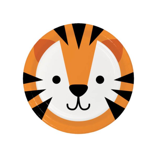 תמונה אכילה עגולה חיות - נמר