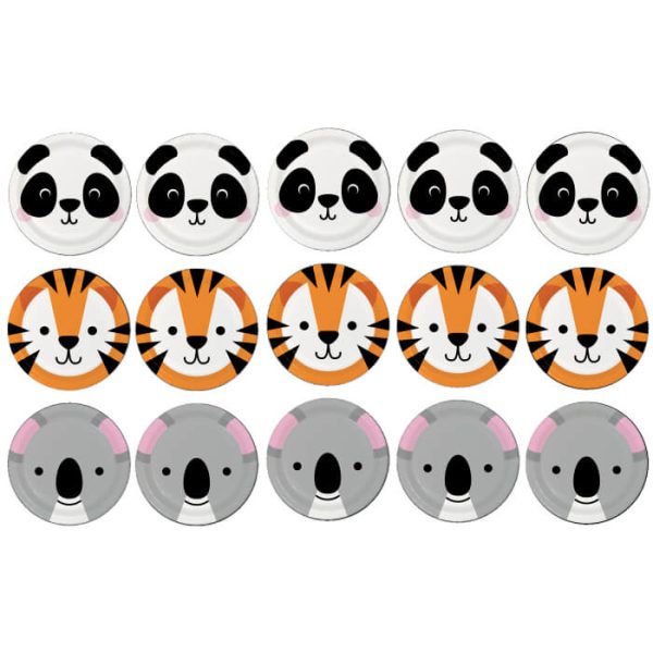 דף לקאפקייקס חיות 2