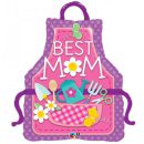 בלון הליום ענק סינר - האמא הכי טובה