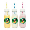 מדבקות עגולות לעיצוב מיקי מאוס