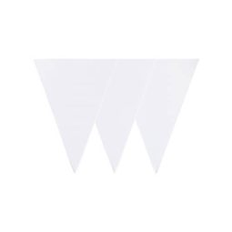 שרשרת תלייה דגלונים - לבן