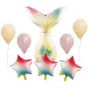 סט בלונים בת הים הקסומה