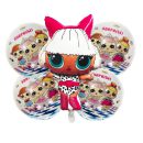 סט בלונים LOL צבעוני