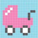 קיט רקמה תך קצר עגלה