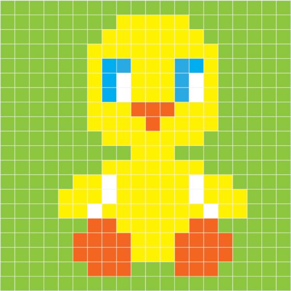 קיט רקמה תך קצר אפרוח