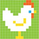 קיט רקמה תך קצר תרנגול