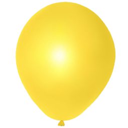 בלוני לטקס מטאלי צהוב