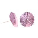 מטריות קוקטייל - ורוד מטאלי