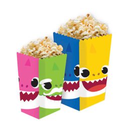 קופסאות פופקורן וחטיפים בייבי שארק