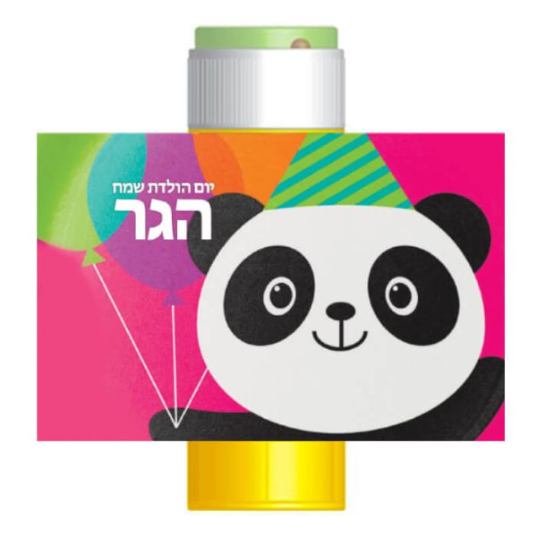 מדבקות לבועות סבון - פנדה