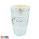 גביעי קאפקייקס - כסף 40 יח'