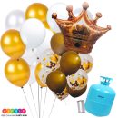 חבילת הליום זהב לבן