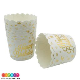 גביעי קאפקייקס - Happy Birthday