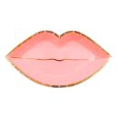 צלחות נייר קטנות שפתיים