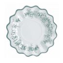 צלחות מתכלות קטנות כסף קלאסי