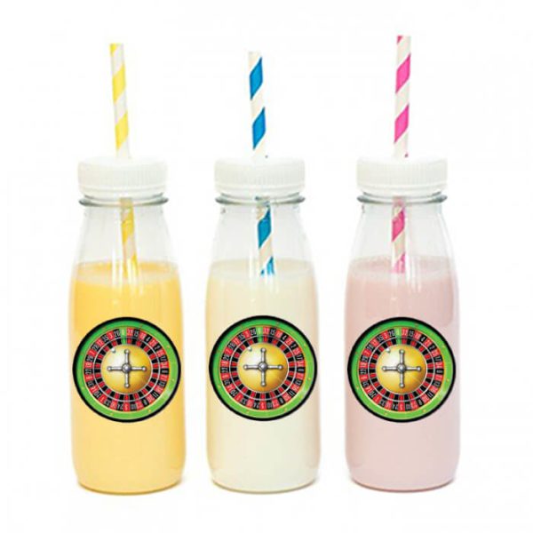 מדבקות עגולות לעיצוב קזינו