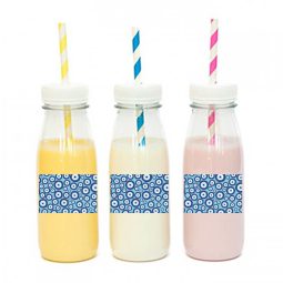 מדבקות מלבניות לעיצוב עין יוונית