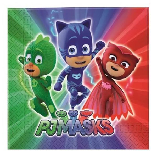 חבילת יום הולדת כוח פיג'יי 16 מוזמנים