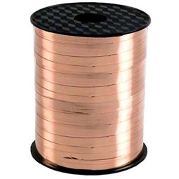 גליל סרט לבלונים - רוז גולד מטאלי