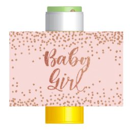 מדבקות לבועות סבון - Baby Girl
