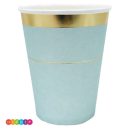 שולחן חג בסיגנון קלאסיק מנטה זהב 10 אורחים