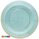 שולחן חג בסיגנון קלאסיק מנטה זהב 10 אורחים