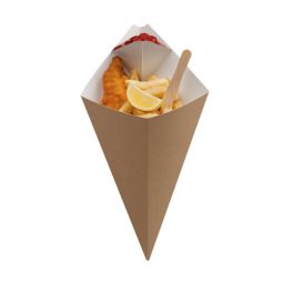 קונוסי צ'יפס ומתבלית גדולים