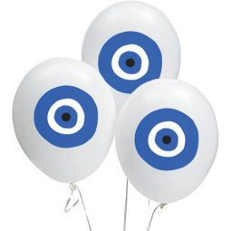 בלוני לטקס עין יוונית 5 יח'