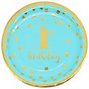 חבילת יום הולדת גיל שנה נסיך 8 מוזמנים