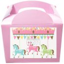 קופסאות עם מדבקות בעיצוב אישי - קרוסלה קסומה