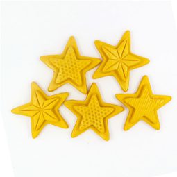 כוכבי זהב מבצק סוכר