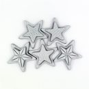 כוכבי כסף מבצק סוכר