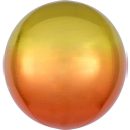 בלון בועה - אומברה צהוב כתום