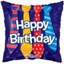 בלון עניבות Happy Birthday