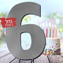 מרכז שולחן ענק כסף - 6