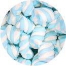 מרשמלו מסולסל כחול לבן 400 ג'