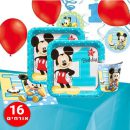 חבילת יום הולדת מיקי מאוס שנה 16 מוזמנים
