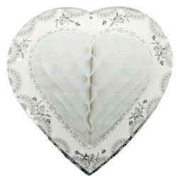 קישוט נייר לב