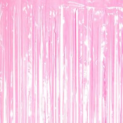 וילון פרנזים ורוד קלאסי