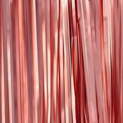 וילון פרנזים כרום - רוז גולד