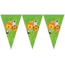 שרשרת דגלונים חיות הג'ונגל