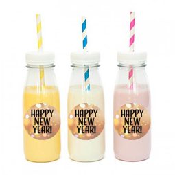 מדבקות עגולות לעיצוב New Year 3