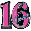 בלון הליום ענק sweet 16
