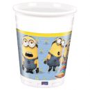 כוסות פלסטיק המיניונים
