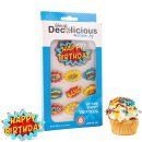 מארז קישוטי עוגה - גיבורי על