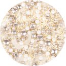 סוכריות לקישוט מיקס פנינה כסוף