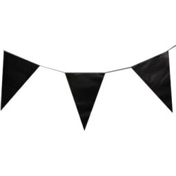 שרשרת תלייה דגלונים - שחור