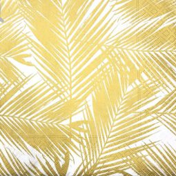 מפיות גדולות עלים זהב